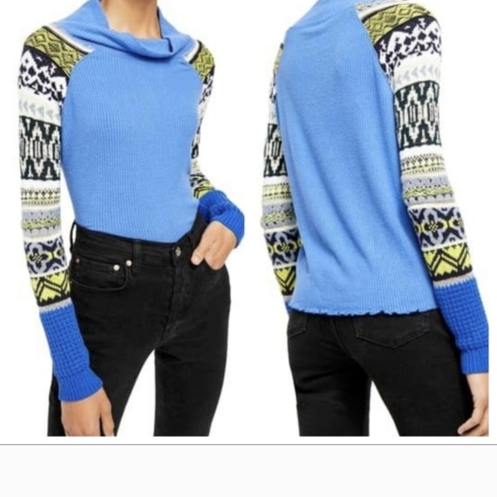 Free People Prism Sweater Thermal Style - Picture 2 of 7
